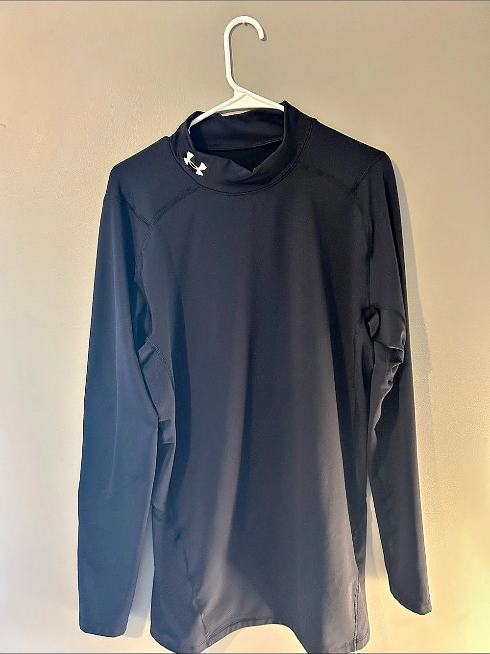 Under Armour ColdGear Compression Mock Long Sleeve Black 3XL